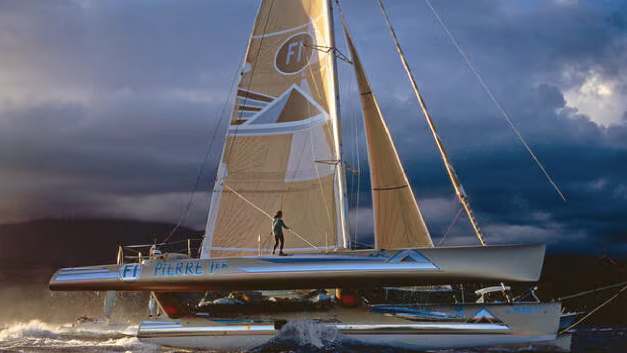 Archives familiales, Route du Rhum 1990