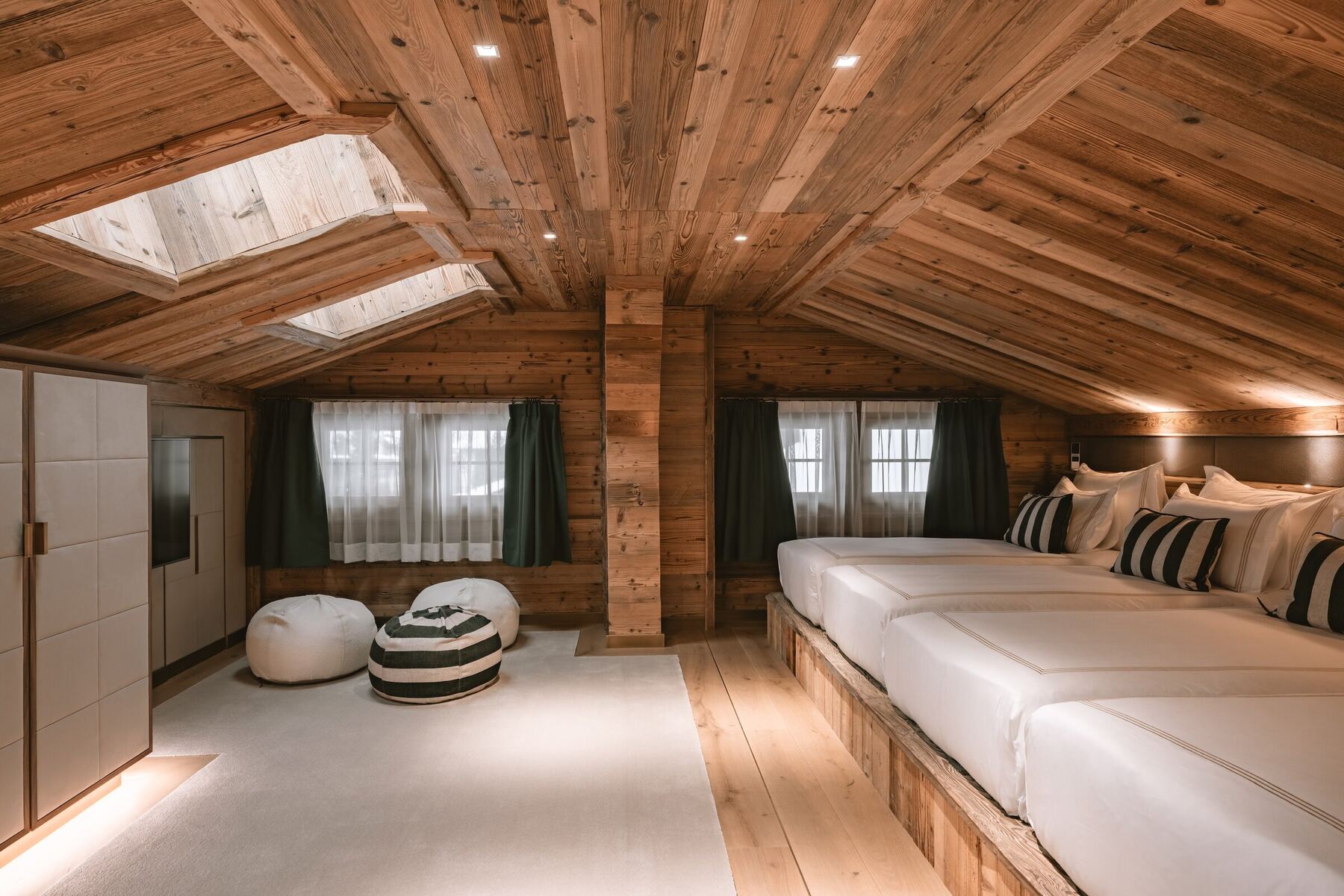 Dortoir d'enfants, chalet historique de Gstaad