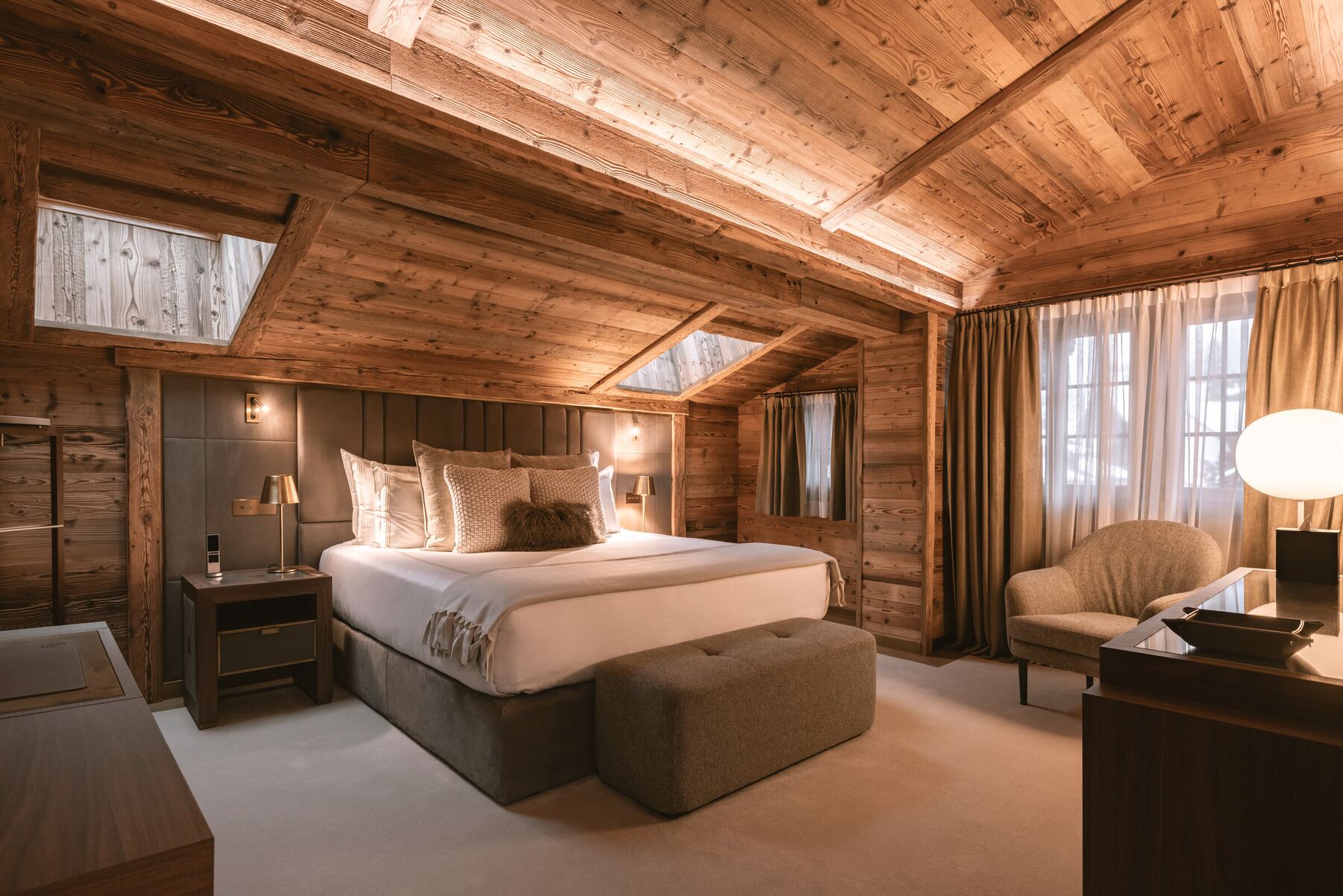 Suite de maître, chalet de luxe Gstaad