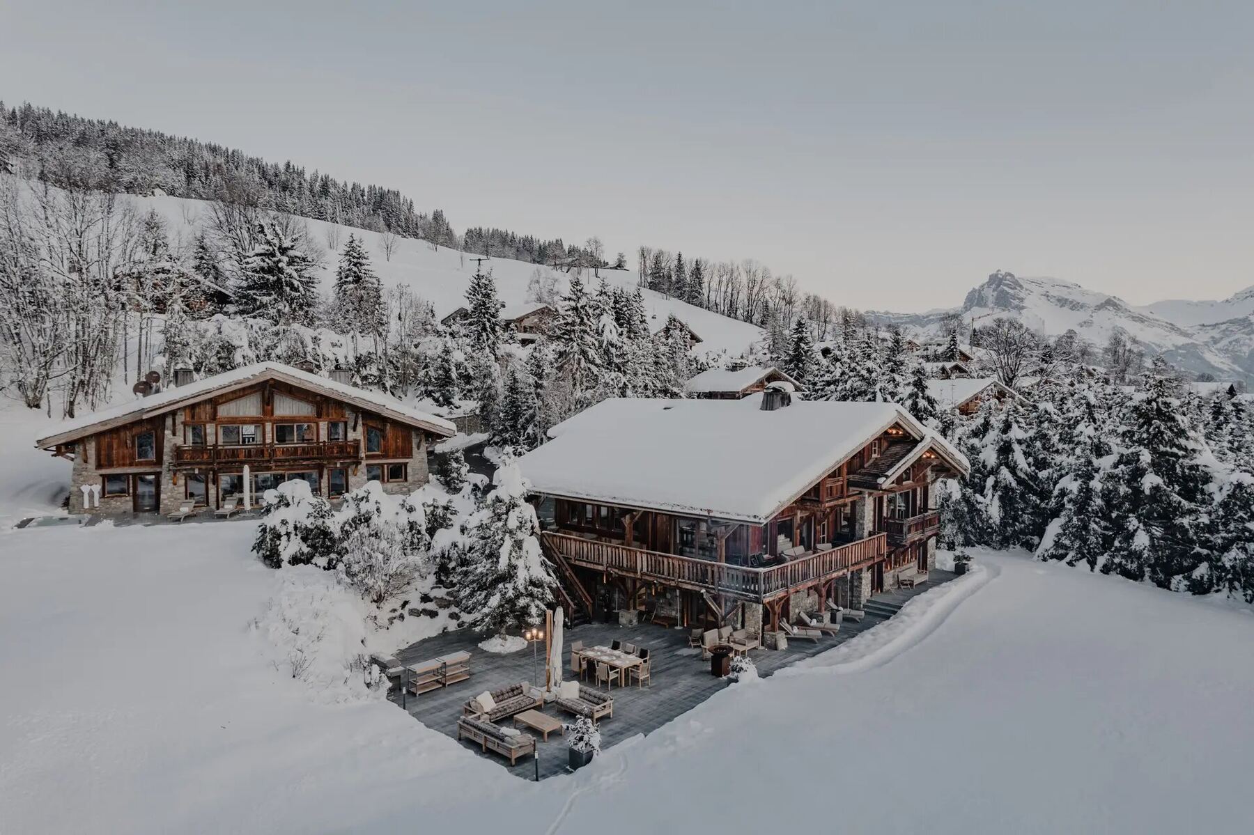 Alpes du Sud et Megève, destination LEGACY · Chalets de luxe Auron et Megève