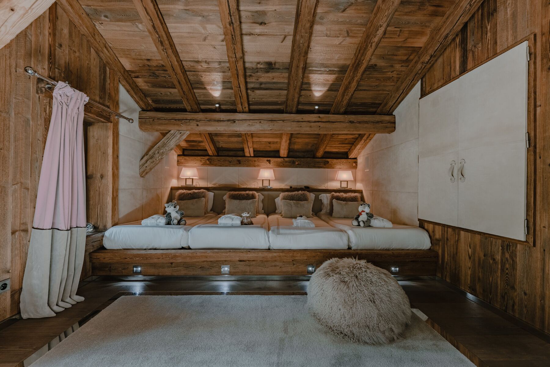 Dortoir d'enfants, chalet de luxe Megève