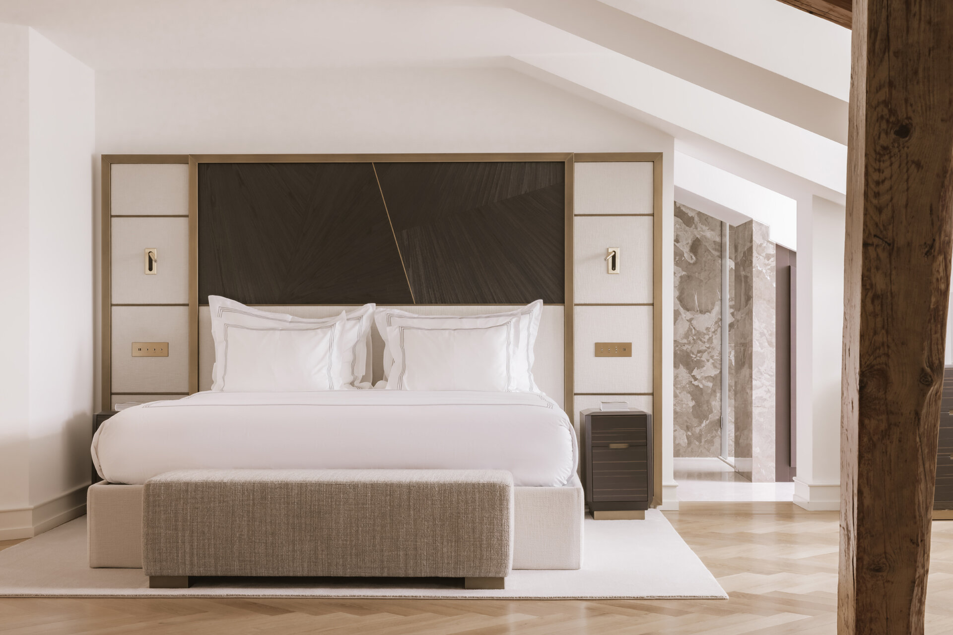 Suite parentale, appartement de luxe Genève quai Wilson