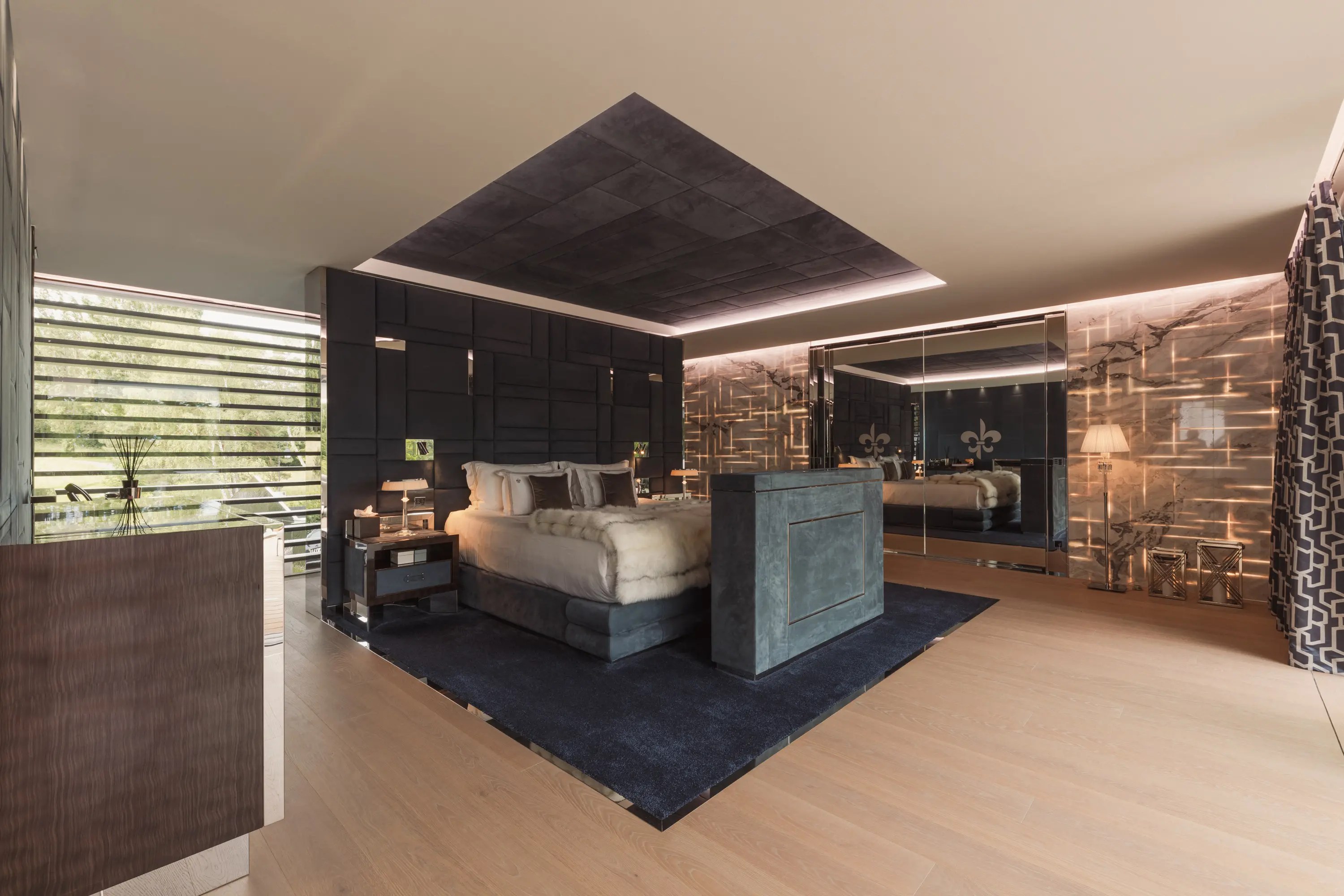 Suite de maître contemporaine, Villa Genève