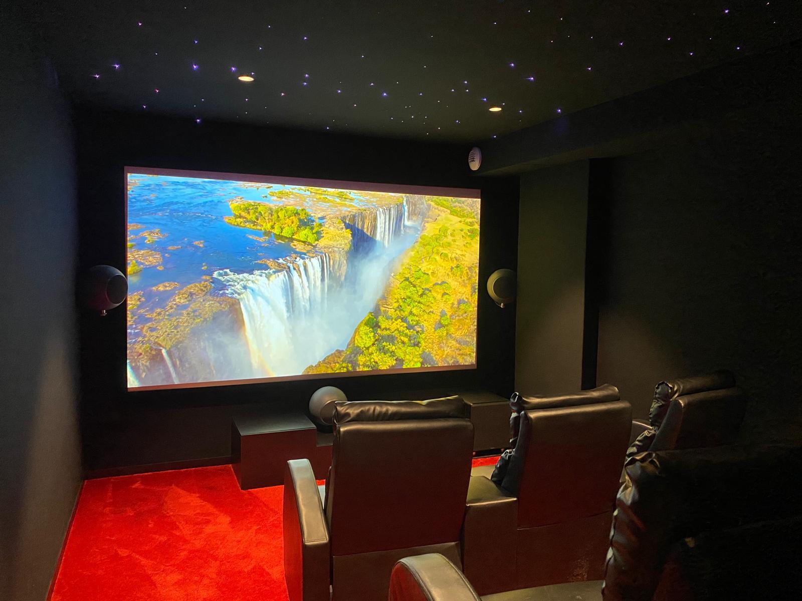 Cinéma privé avec ciel étoilé, Villa Mougins