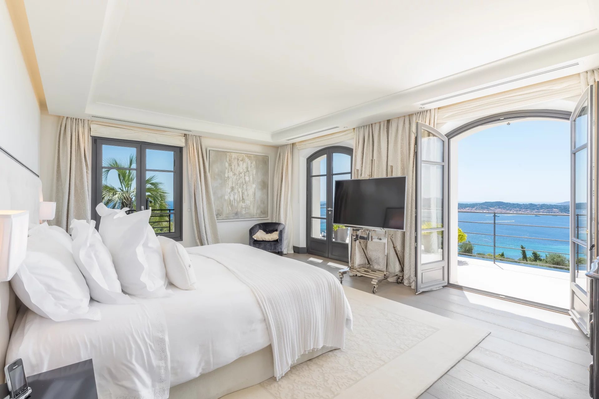 Suite parentale, villa de luxe Saint-Tropez